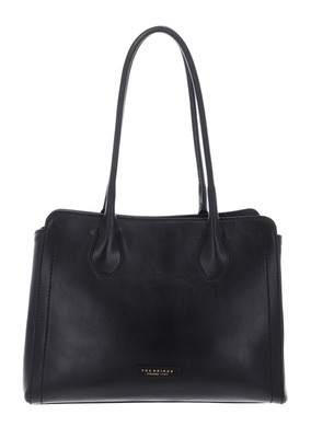 THE BRIDGE Fiona Shopping Bag Schultertasche Tasche Nero ORO schwarz Neu