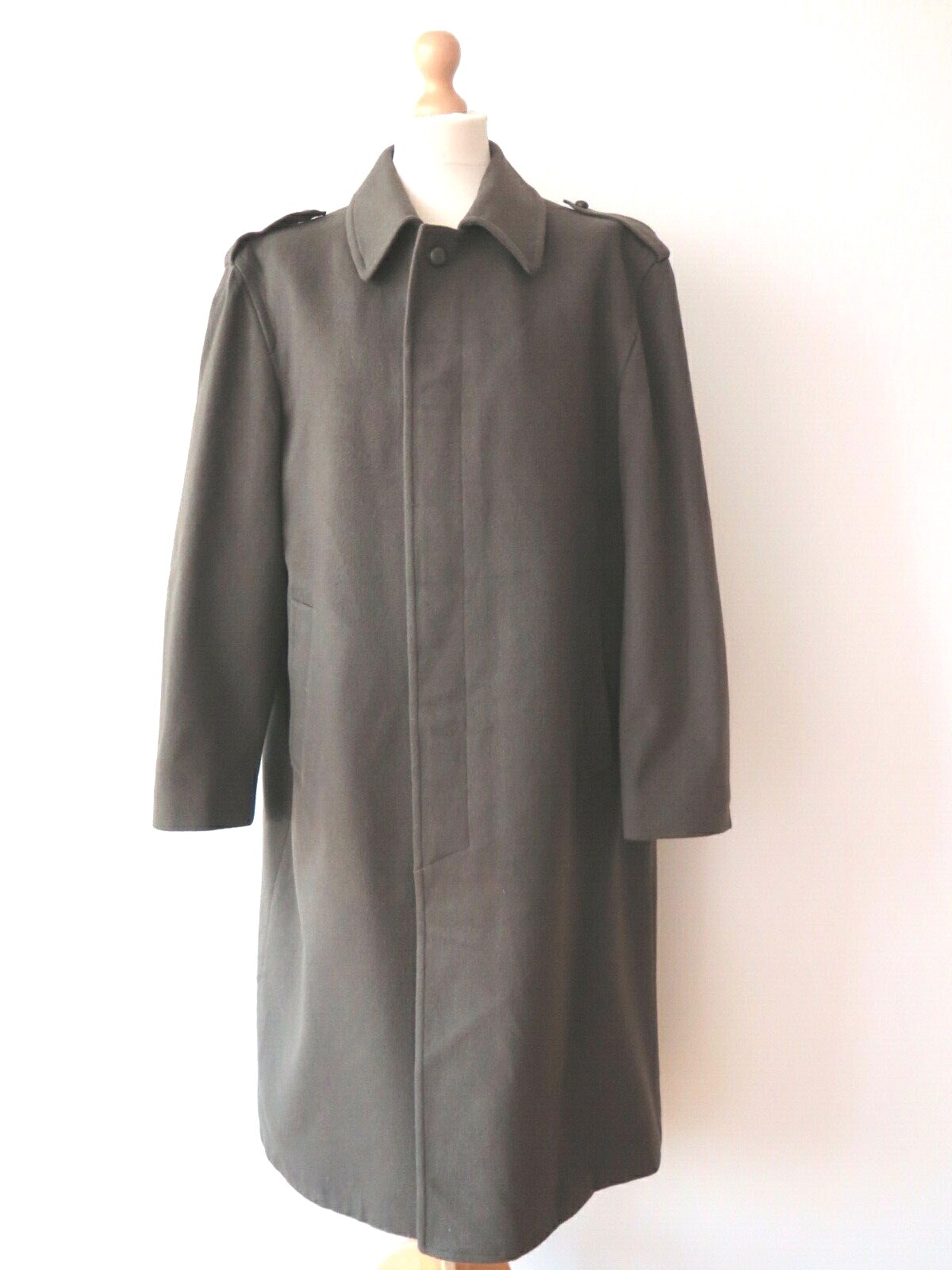 ALTRA Cappotto invernale lungo MAGECO Villefranche Francia uomo lana loden 56 XXL