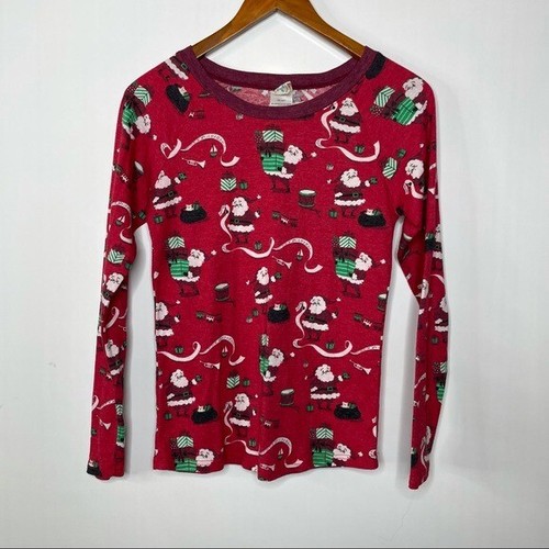 Nite Nite Munki Munki Womens Santa Pajama Set Small - Picture 2 of 9