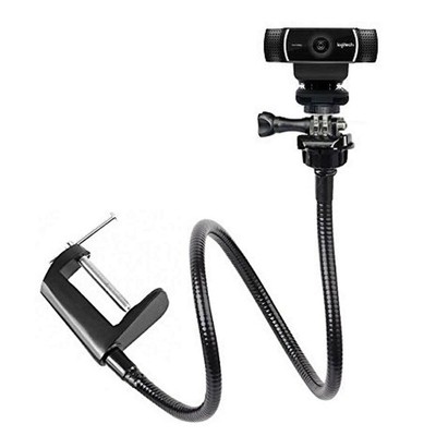 Tencro Adjustable Gooseneck Desktop Webcam Stand Holder Camera