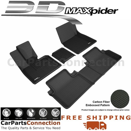 3D Maxpider All Weather Floor Mats L1BM09401509 For BMW i3 14-18 Kagu ...