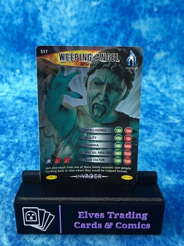 Tarjeta coleccionable Doctor Who Battles in Time 3: Invader única CCG de Topps 2007 - Imagen 251 de 402