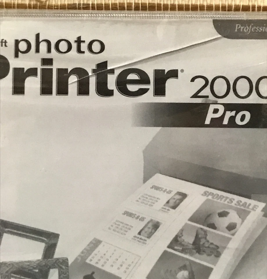 ARCSOFT PHOTOPRINTER 2000 PRO CD NEW/NEVER USED IN MANUFACTURERS SEALED PACKAGE - Image 2 of 3