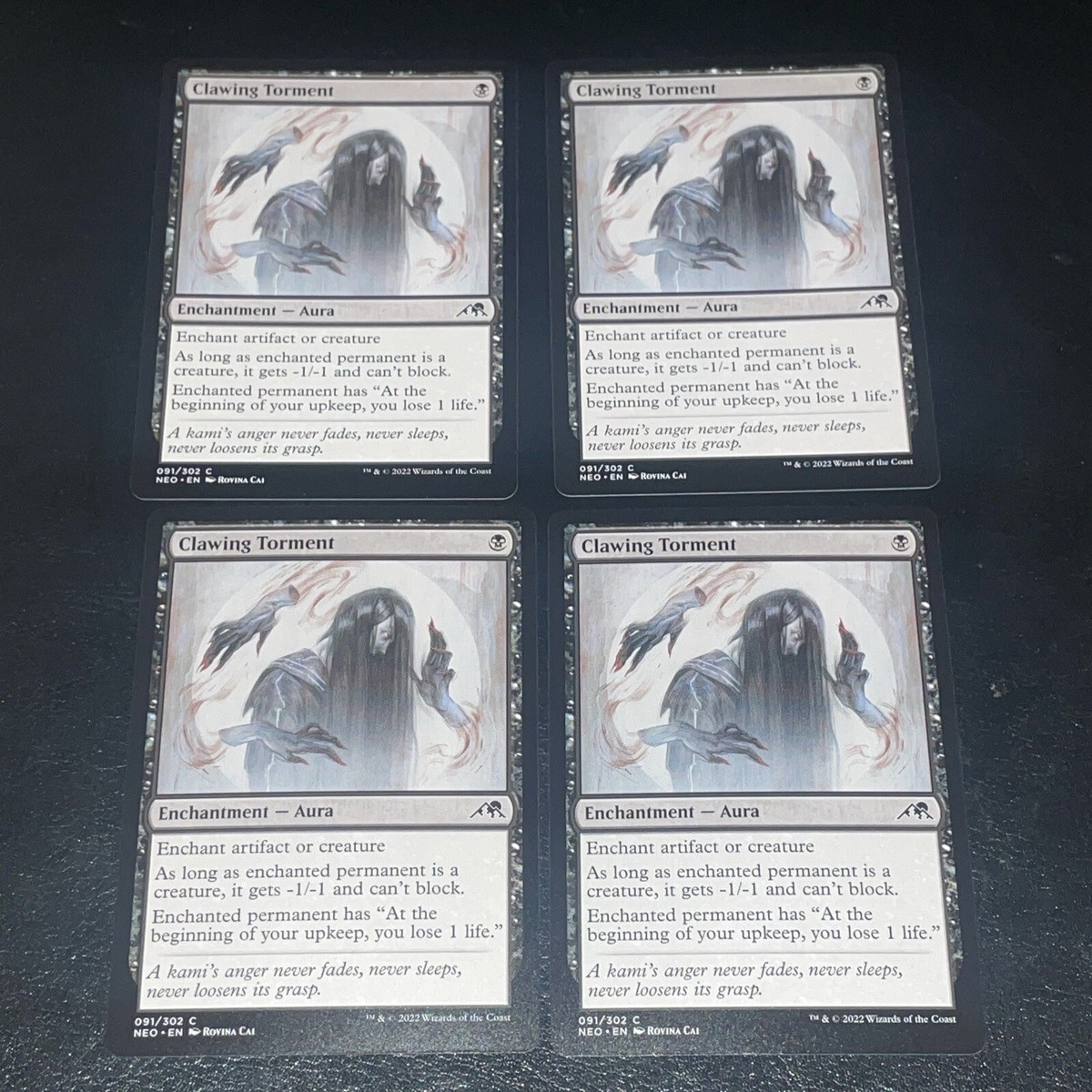 clawing torment mtg card text Magic The Gathering - Kamigawa - Neon Dynasty - Similar cards to Clawing Torment