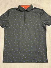 Redvanly Men's Julian Golf Polo Sizes S-M Tuxedo |R2311|