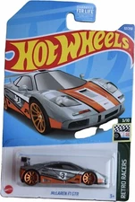 Hot Wheels Retro Racers 3/10 McLaren F1 GTR 57/250 Gray