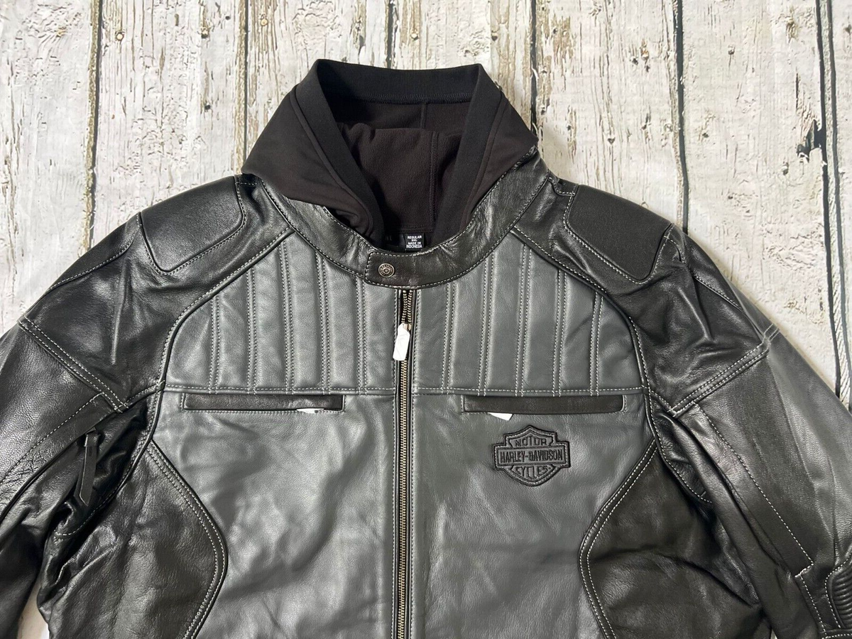 ジャケット・アウター Harley-DavidsonMileage Club / Distressed Harley-Davidson® Men's Forge Distressed Slim Fit Leather Jacket
