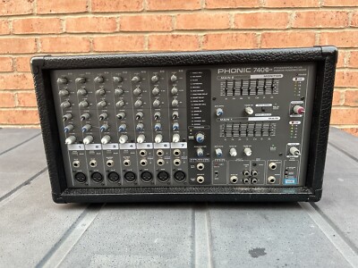 Phonic Powerpod 740 Plus 2X220W 7-Kanal Powermixer