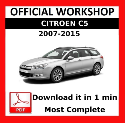 2008 Citroën C5 Car Service & Repair Manuals for sale | UK