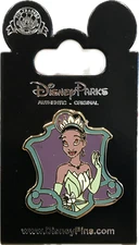 Trading Pin - Disney Disneyland Park - Princess and the Frog Tiana Collectible N