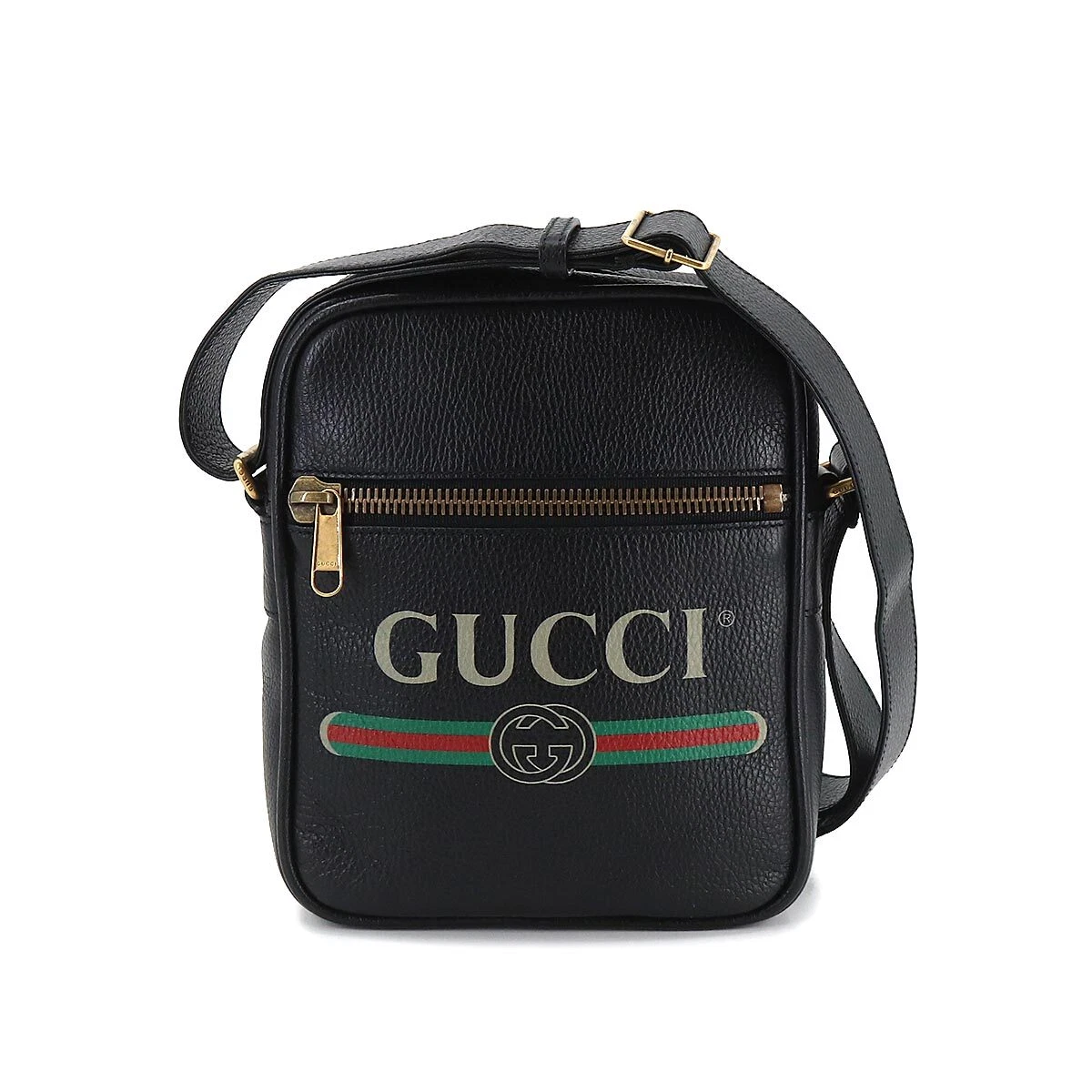Gucci print leather bag cheap