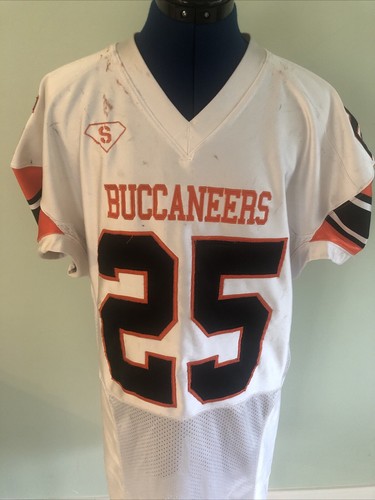 Vintage Tampa Bay Buccaneers Saltz Practice Jersey #25 Sewn Numbers Size Large - Picture 4 of 13