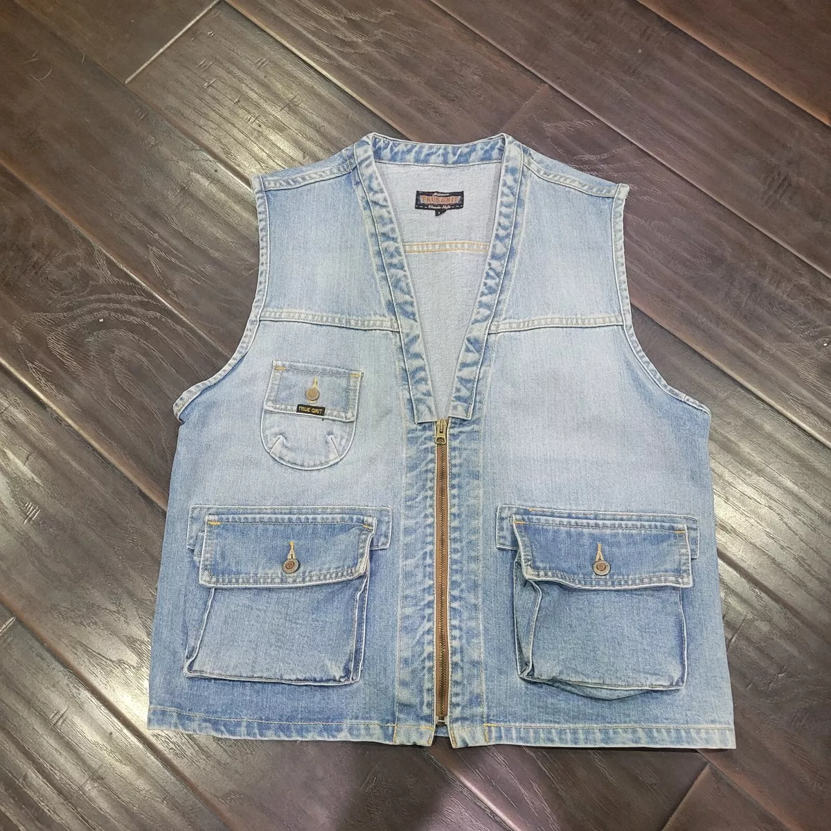 Denim fishing clearance vest