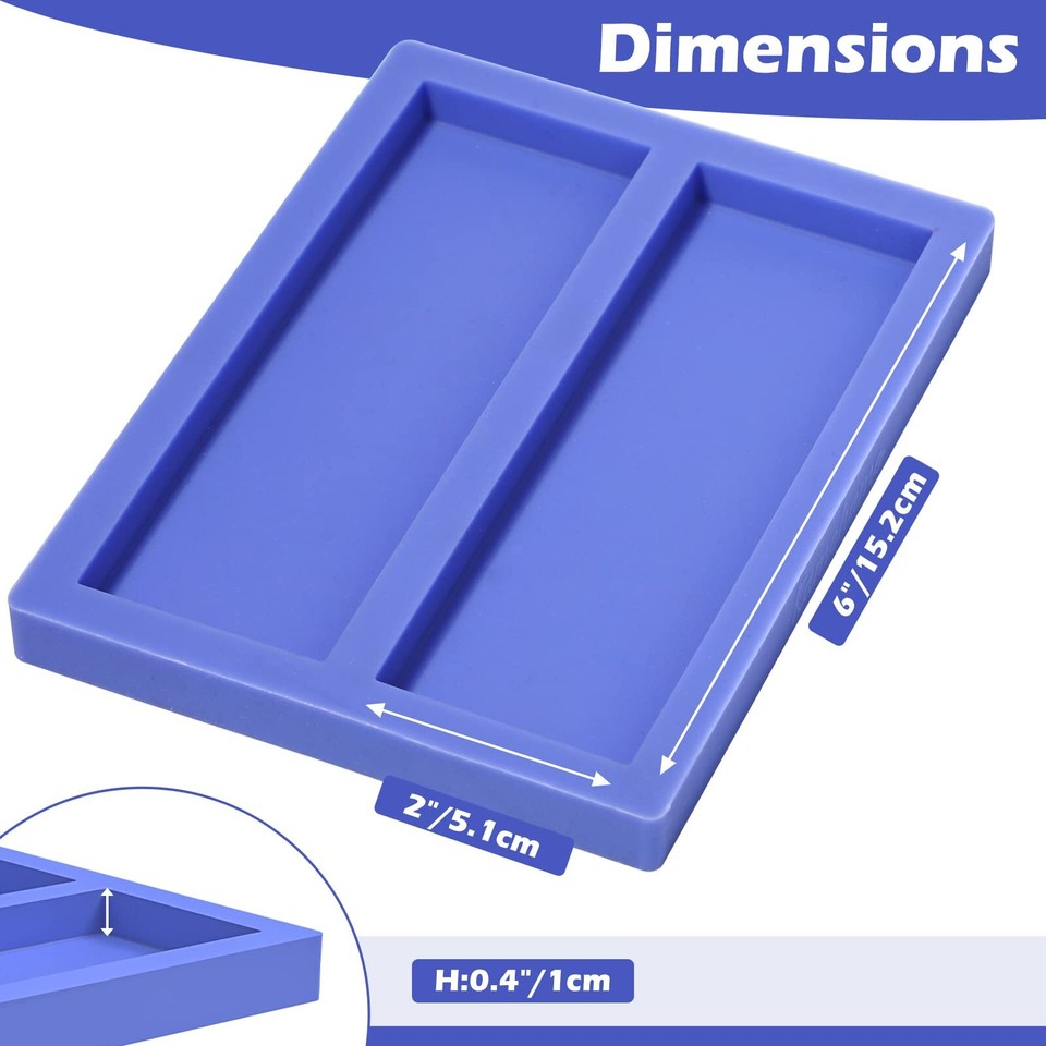 Silicone Knife Scale Mold Casting Resin Knife Handle Scales Mold DIY