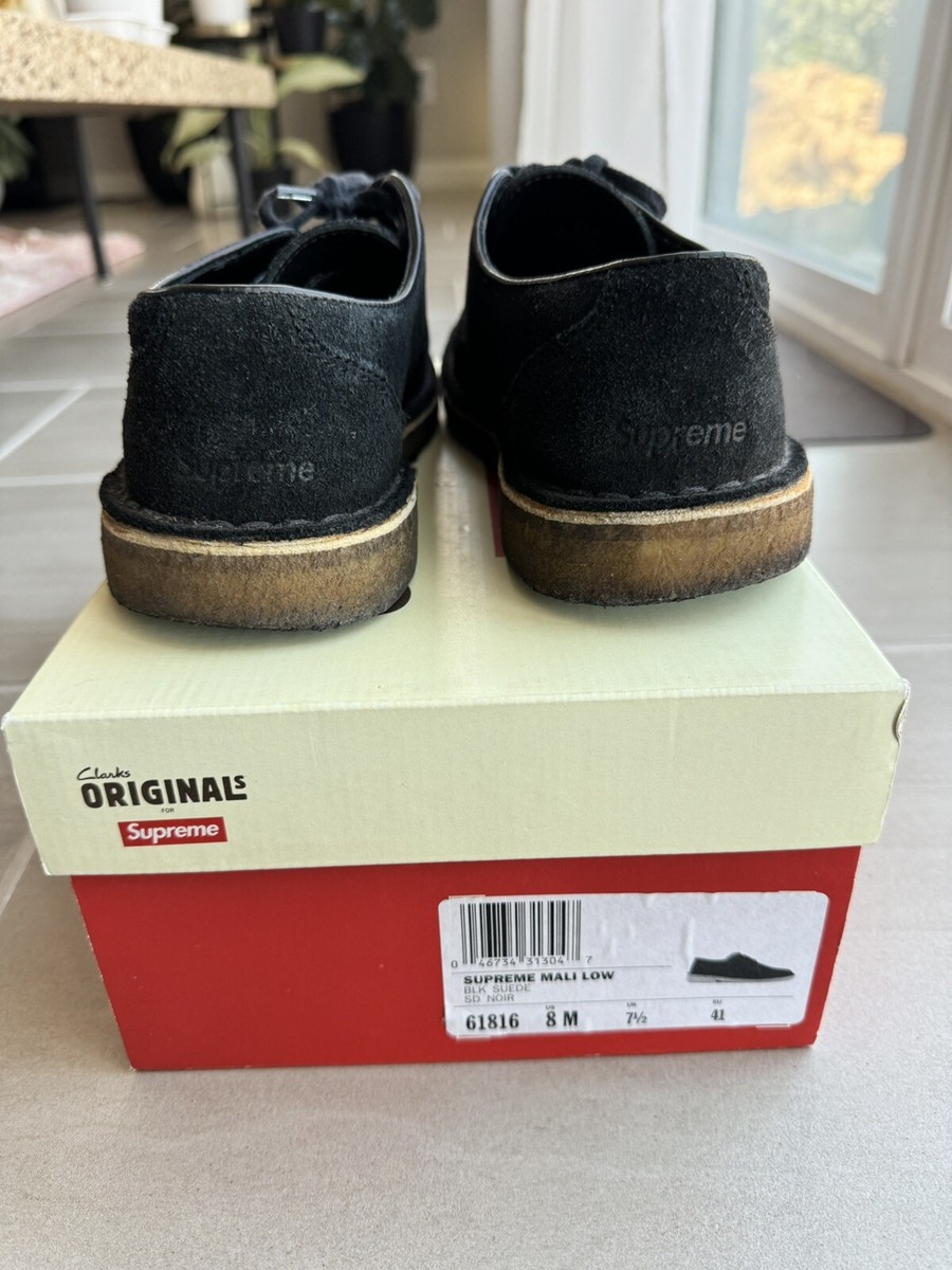 Supreme Clark's Desert Mali Low Black 9 | eBay