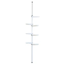 7-Layers Tension Pole Plant Stand Indoor Flower Decor Display Rack Storage Stand