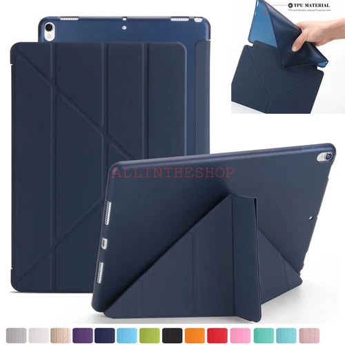 Origami Ultra Slim Leather + TPU Magnetic Case Cover For iPad 2 3 4 Air Mini Pro