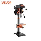 12in Drill Press 5Amp 120V Variable Speed Cast Iron 0-45° Tiltling Worktable