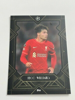 Topps Deco 2021  UEFA Champions League Neco Williams Liverpool FC