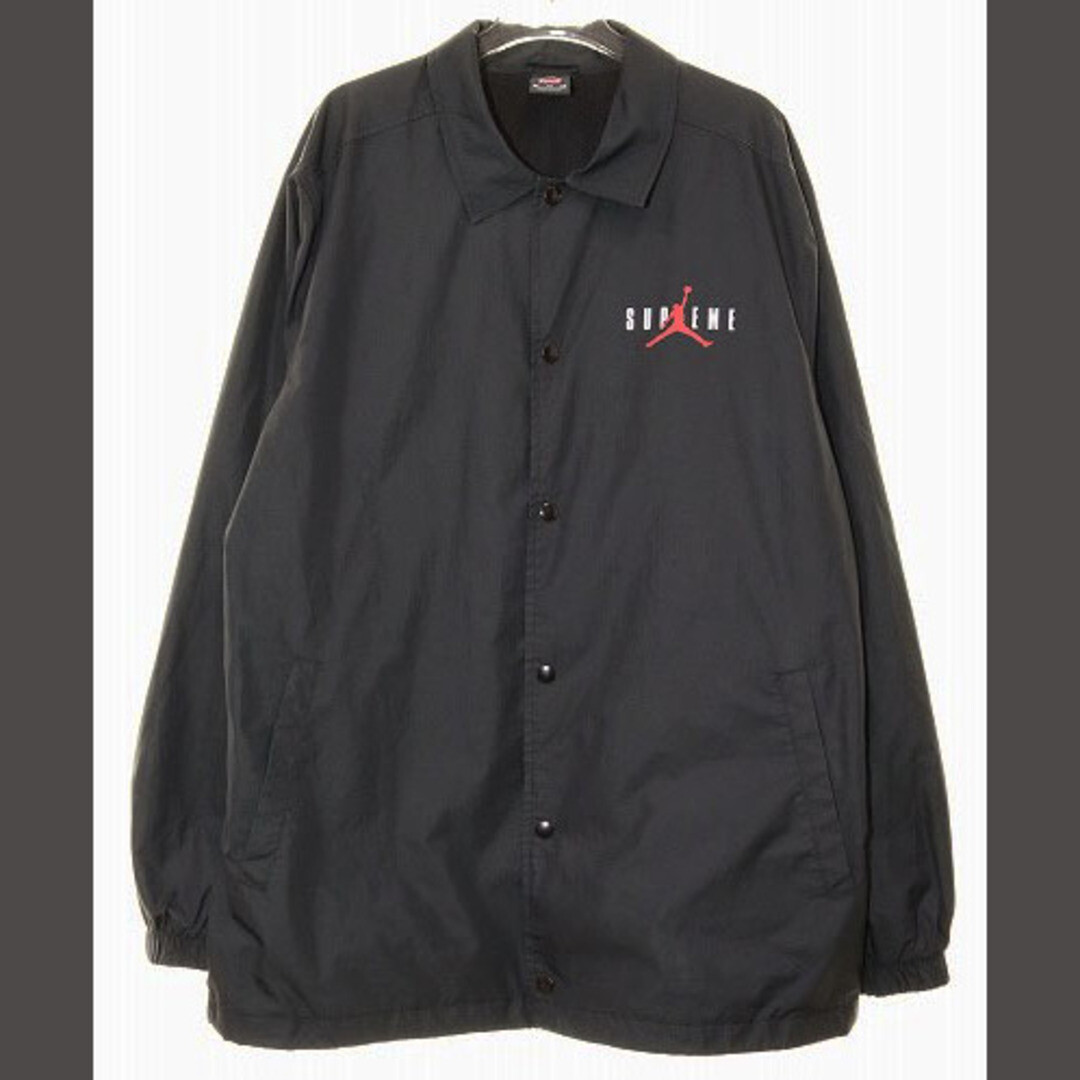 SUPREME 15AW JORDAN COACHES JACKET BLACK XL SIZE COACH OUTER