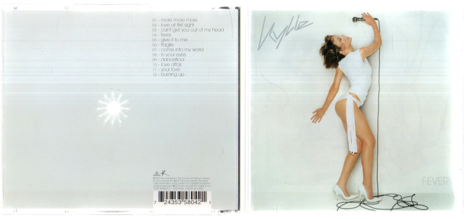 Kylie Minogue - Fever (2001)  cd