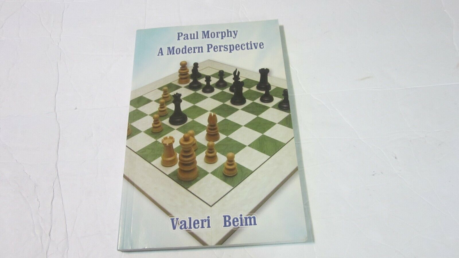 Chess book Morphy play-by-play