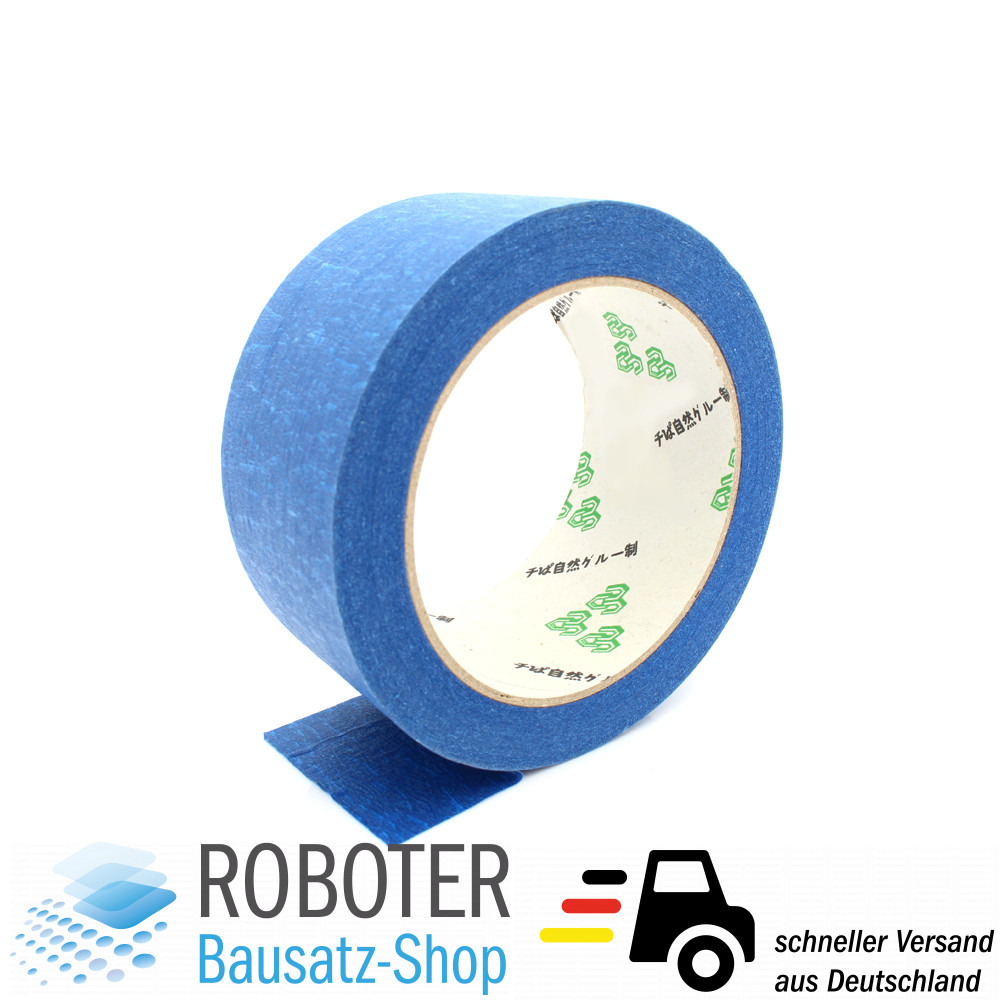 Hitzebeständiges Klebeband Blue Tape 50mm x 50m für RepRap 3D Drucker Heizbett