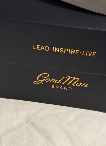 Goodman Brand Edge White Italian Leather Sneaker - Picture 8 of 9
