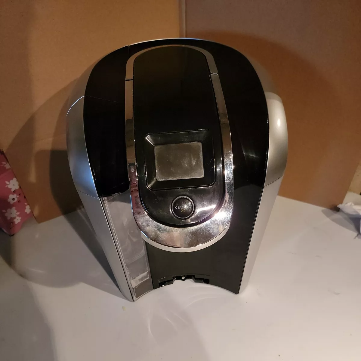 Keurig 2.0 Model K2.0 300 K Cup Black Touch Screen Coffee Maker driptray missing