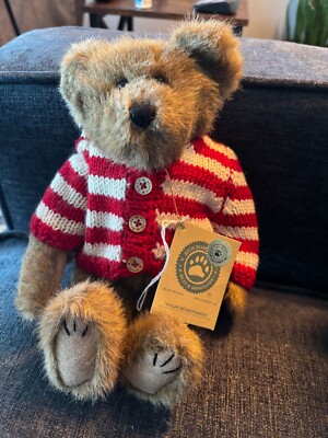 Boyds Bear Waldo Bearsworth 912045 Jointed Plush  11'' NEW WITH TAGS