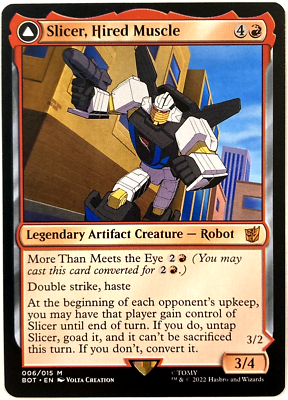 MTG Slicer, Hired Muscle Slicer, High-Speed Antagonist