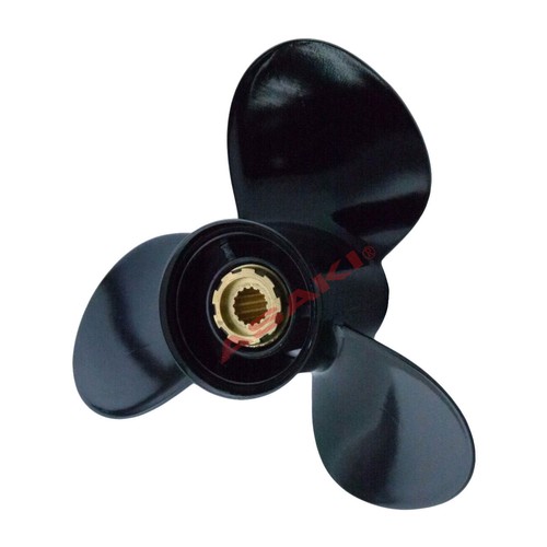 For MERCURY Outboard 40-140 HP aluminio hélice Propeller 48-77342A45 3X13 3/4X15 - Picture 5 of 11