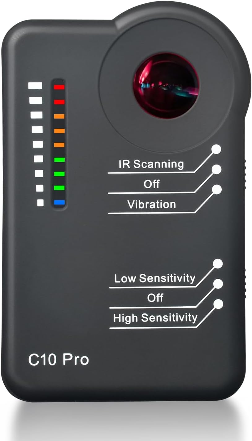 Upgraded Camera Detector Professional Bug RF Detector Hidden Camera Finder anti