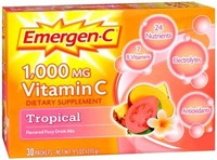 Emergen-c Vitamin C Drink Mix Packets Tropical 30 Each (pack Of 8) on sale Emergen-c Vitamin C Drink Mix Packets Tropical 30 Each (pack Of 8) on sale