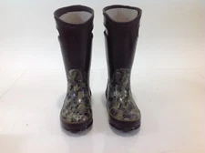 Bogs Krainboot Solid Rain Boots - Kid's Size 11 Olive Multi New