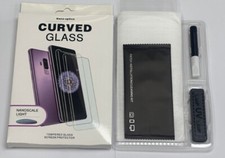 For Samsung S25 Ultra/S24/S23 UV Liquid Full Tempered Glass Screen Protector