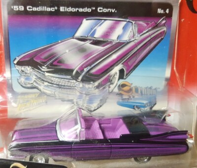 Johnny Lightning Street Freaks '59 Cadillac Eldorado Purple 1:64