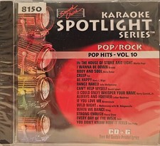 SC8150      POP HITS    NEW IN PLASTIC SOUND CHOICE KARAOKE CDG LOT WA