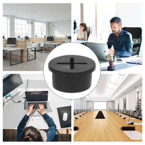 12 Pcs Dust Plug Hole Protectors Cable Bushing Grommet Desk Wire Cover - 第 11/12 張圖片