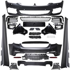 Sport Bodykit Sto�stange Vorne Seite Hinten passt f�r BMW G30 auch M-Paket +ABE