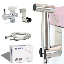 Vayzluiy Handheld Toilet Bidet Sprayer for Toilet-Adjustable Stainless Steel