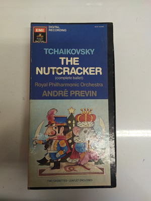 Tchaikovsky Nutcracker Andre Previn Royal Philharmonic Orchestra EMI Cassette