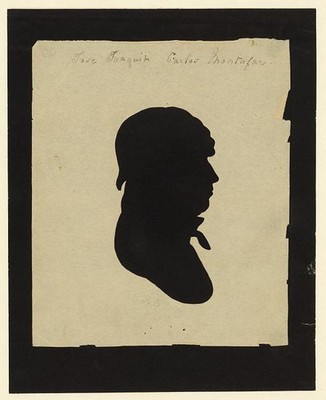 Jose Juaquin Carlos Mont...fare,Silhouette,Charles Willson Peale,1800-1827