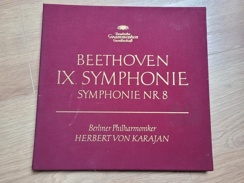 Beethoven Herbert Von Karajan – Symphony No. 8 Box 2LP Set