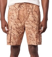 New Levi Strauss Signature Comfort Cargo Shorts Woodsmoke Camo Mens Size Medium