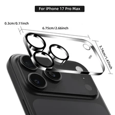 For iPhone 17 Pro Max  Camera Lens Protector 9H Hardness Tempered Glass Film