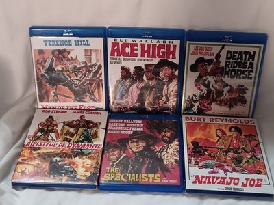 KINO LORBER SPAGHETTI WESTERNS BLU-RAY LOT! 6 FILMS!
