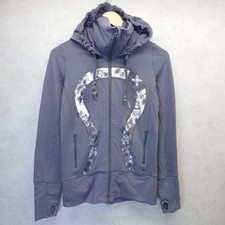 womens lululemon activewear full zip jacket, size 4