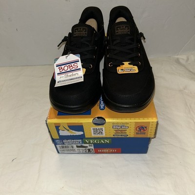Skechers Bobs Women s 9.5 Keep It Sweet Slip- Ins In Black 