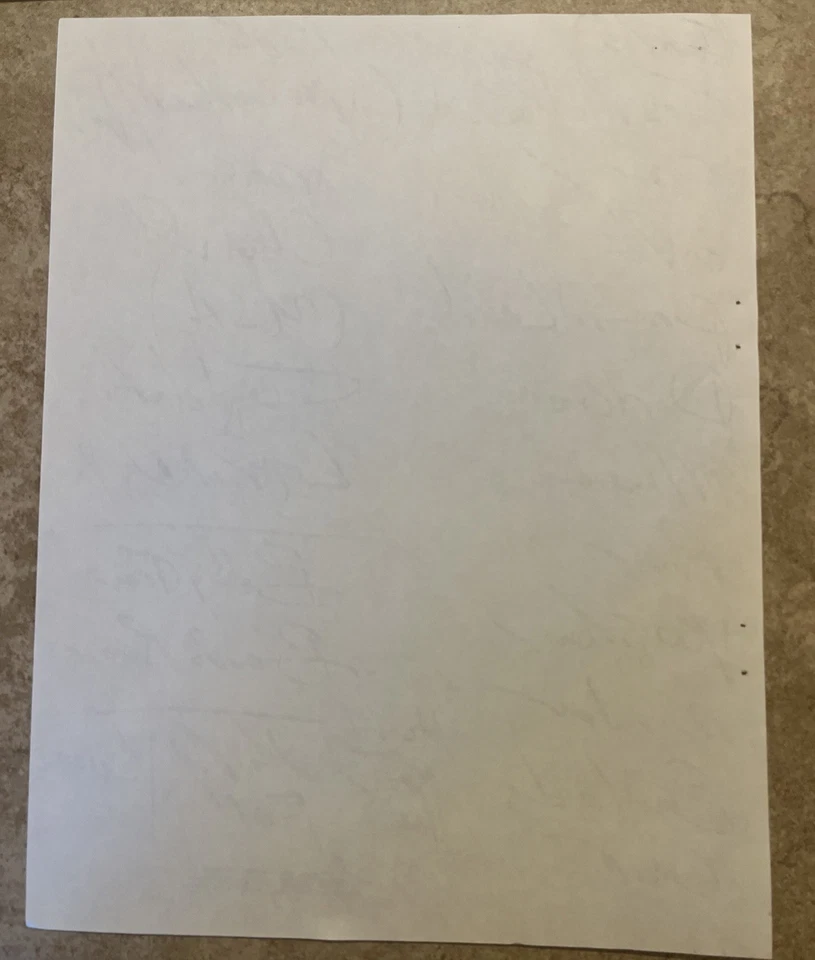 Democrat BRUCE SPRINGSTEEN Washington DC Authentic Stage Set List 9/3/99 - Image 2 of 2